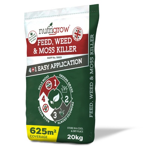 Nutrigrow weed feed moss - weed,,