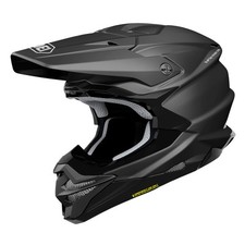Shoei VFX-WR 06 Matt Black Road Legal Off Road MX Enduro Motocross Bike Helmet