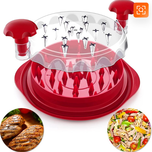 Manual pulled chicken - manual, shredder