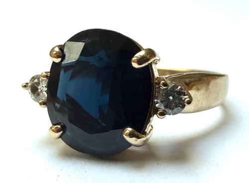 Natural blue sapphire - sapphire, &