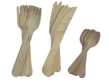 ECO Wooden Cutlery Sets BBQ