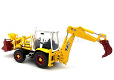 For 1:76 Scale Yellow JCB 3CX