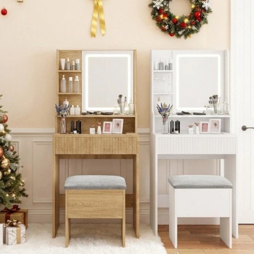 Led mirror dressing table - led,