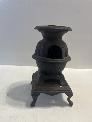 Pot belly stove cast iron - pot,