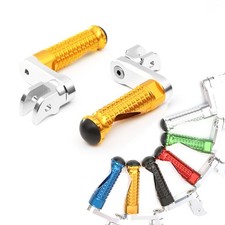 FOR TRIUMPH SCRAMBLER 06-17 16 15 14 GOLD MPRO 40MM LOWER FRONT FOOT PEGS