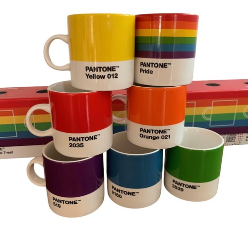 Pantone pride espresso cup - pride,