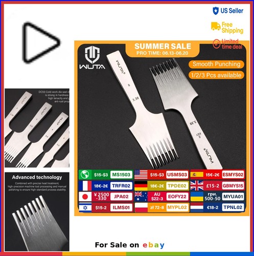 Leather chisel french - chisel,