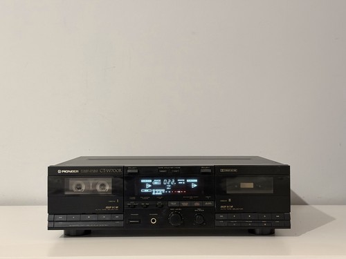 Pioneer w700r dual cassette - ct-w700r,