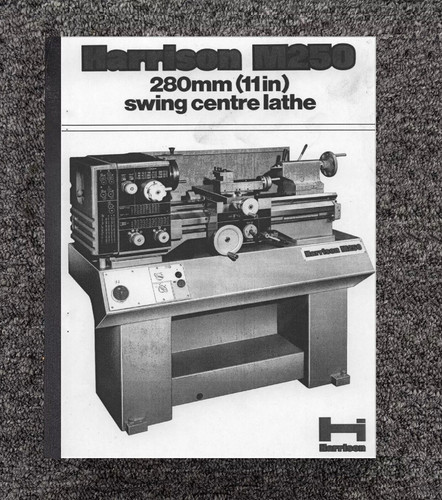 Manual fits harrison m250 - fits,