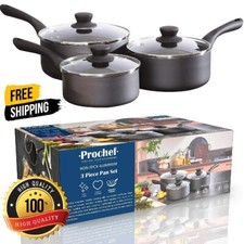 Pro Chef Pan Set 3 Piece
