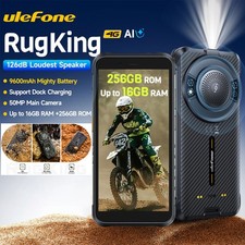 Ulefone Rugking 4G Rugged Smartphone Android 15 Builder Mobile Outdoors Unlocked