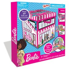 Barbie Dream House ZipBin & Playmat Stores 40 Dolls and Accessories Doll Playset