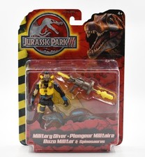 Jurassic Park III 3 - Military Diver & Spinosaurus Action Figure Set
