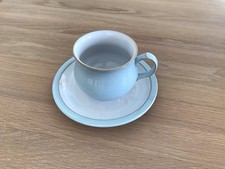 Denby Blue Linen Tea Cup & Saucer