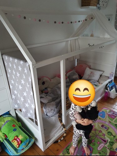 Ikea kura reversible house - reversible, bed