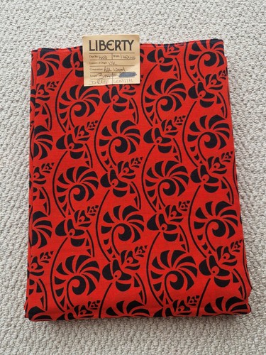 Vintage liberty london red - of,