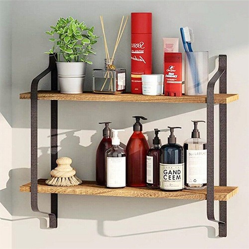 Wooden floating shelves wall - wooden,