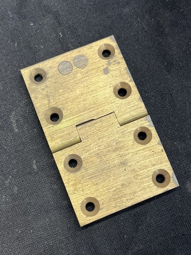 New old stock solid - stock, brass