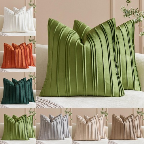 New velvet striped pleated - velvet,