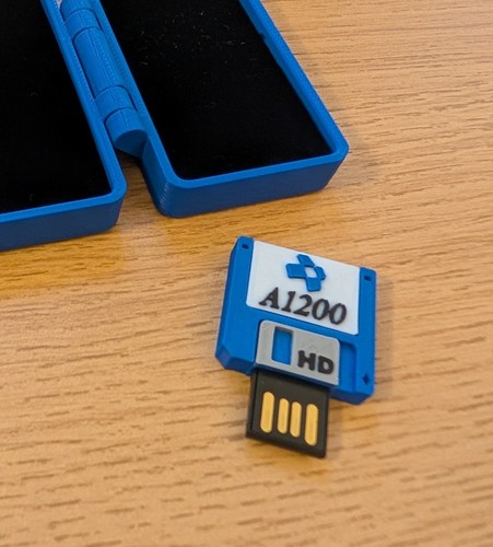 The a1200 retro amiga - a1200, floppy