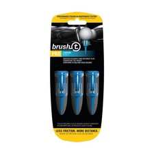 Brush T Golf Tees - Performance Pro Fairway Wood 3 Pack Less Friction Low