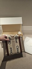 Chloe Woody Mini Cotton Canvas Tote Bag, New With Box, RRP £630