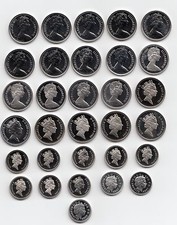 UK PROOF Five Pence Coins 5p