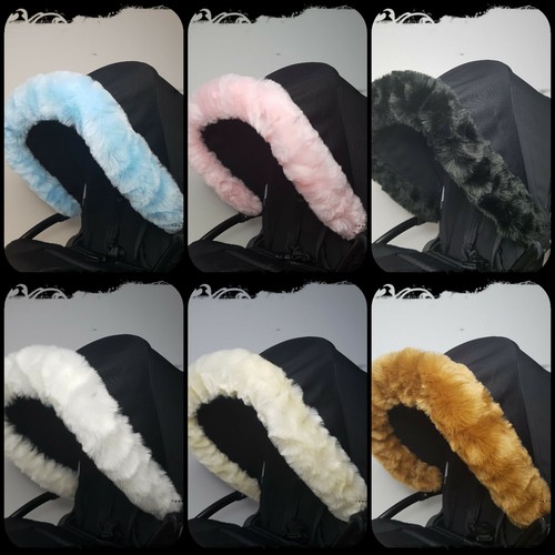 Pram fur hood - hood, trim