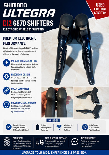 Shimano ultegra di2 6870 - di2, st-6870