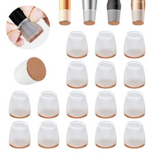 16PCS Silicone Chair Leg Floor