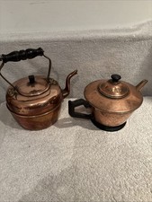 Antique Copper Ware Teapot And