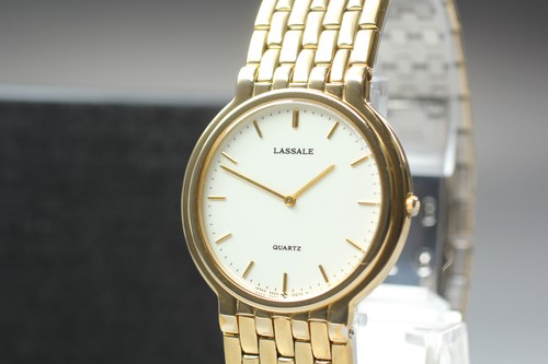 Seiko lassale gold bracelet - lassale, qz