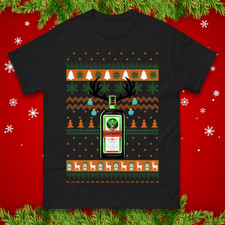 Jagermeister Deer Christmas T Shirt, Xmas Festive Tee Top, Xmas Gift Top