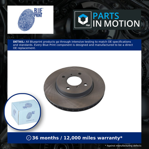 Brake discs pair vented - discs,