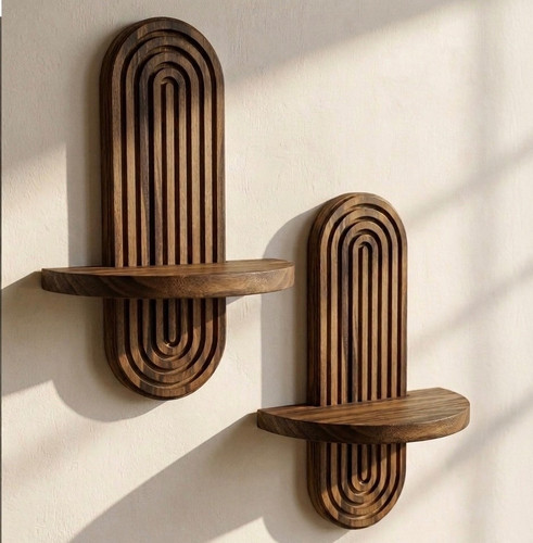 Wall mounted bohemian oval - wall,