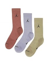Nike Mens Assorted Jordan Everyday Crew 3-Pack Sock