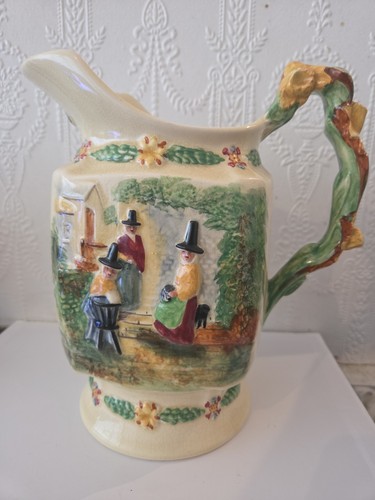Crown devon welsh ladies jug - devon,