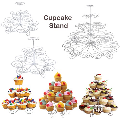 Metal cupcake stand - metal, 3/4/5