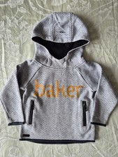 Baby Baker By Ted Baker Hoodie, Grey, Size 12-18months