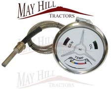 Fordson Power & Super Major Temperature Gauge - White Face