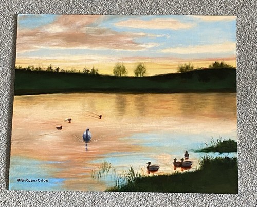 Oil painting kelso - kelso, scene