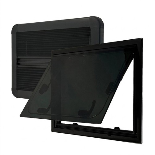 Camper van window with black - camper,