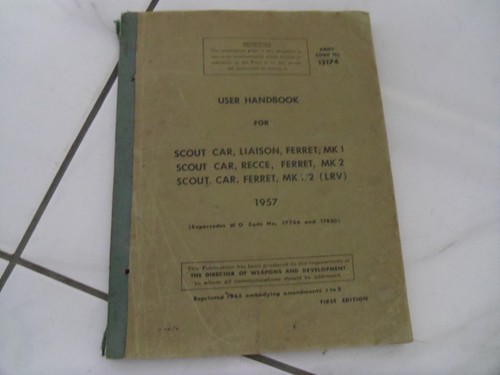 Daimler ferret mk1 mk2 - mk1, scout