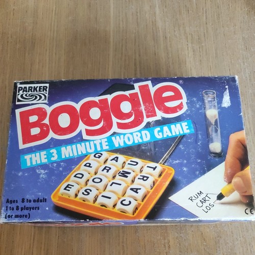 Parker hasbro boggle minuite - 3,