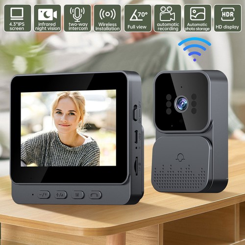 Wireless video door bell - wireless,