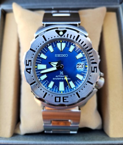 Seiko blue coral monster - blue,