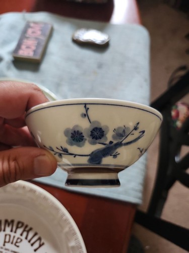 Vintage japanese blue - blue, and