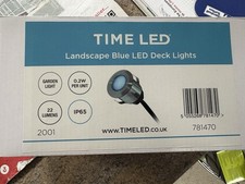 LED Lights 10x30mm Blue for