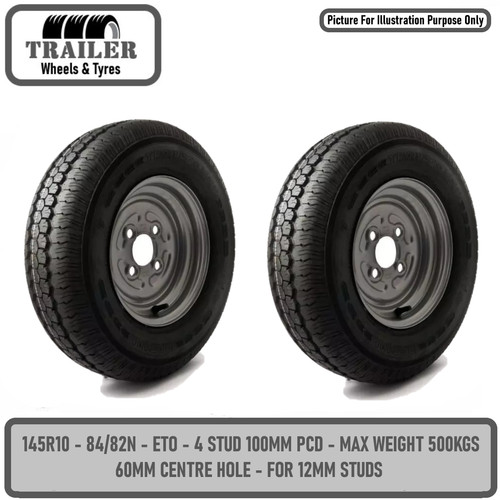 145r10c inch trailer wheel - trailer, and