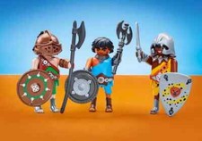 Playmobil Plus 6590 Gladiators Lot 3 Roman Figures Building Games Christmas